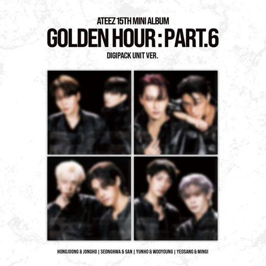 ATEEZ – Golden Hour : Part.6 (digipack Unit VER.) – versión digipack oficial | PopMagic Venezuela
