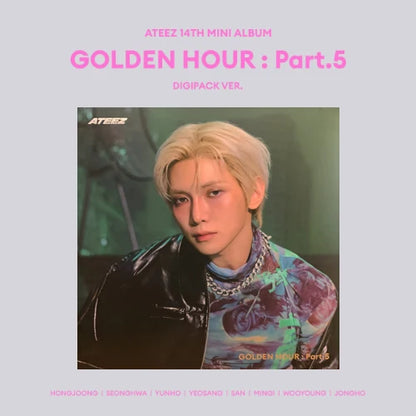 ATEEZ - GOLDEN HOUR: Part.5 (Digipack Ver.) – versión digipack oficial | PopMagic Venezuela