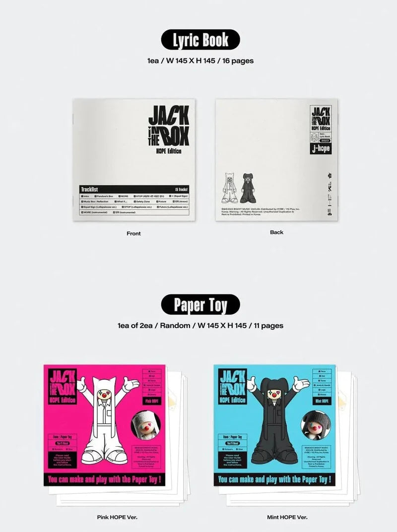 (BTS) j-hope - [Jack In The Box] (HOPE Edition)