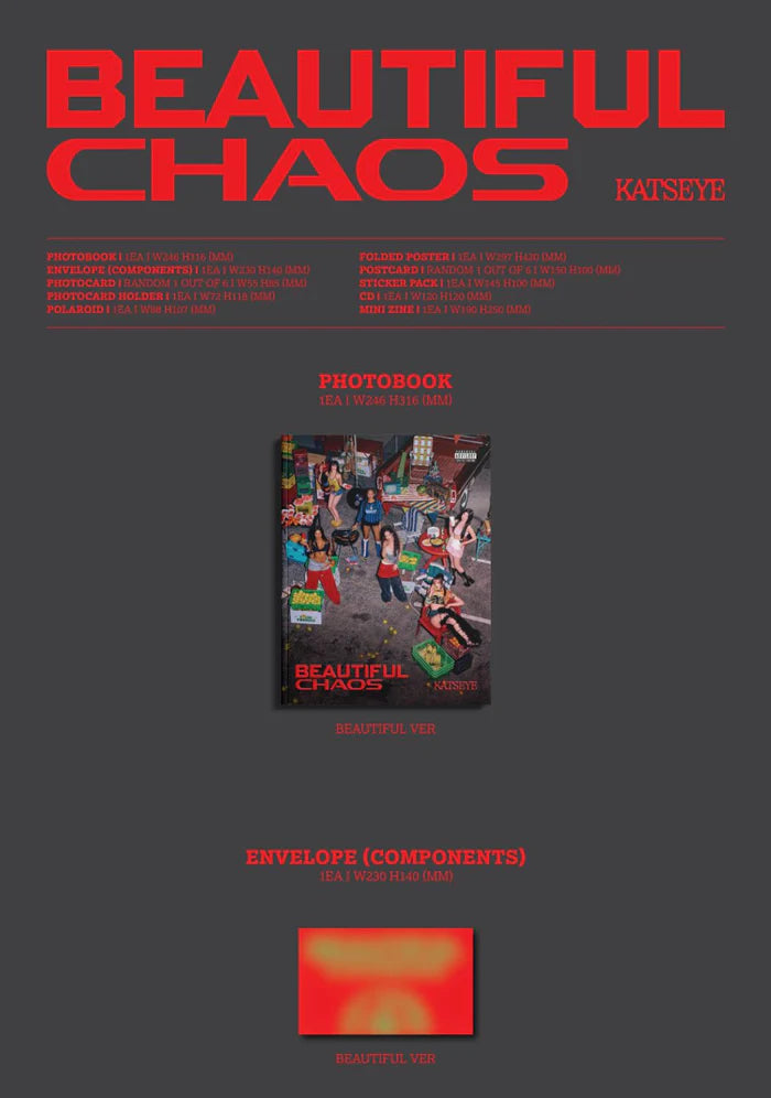 KATSEYE - BEAUTIFUL CHAOS