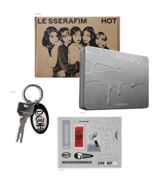 LE SSERAFIM - HOT (TIN CASE Ver.)