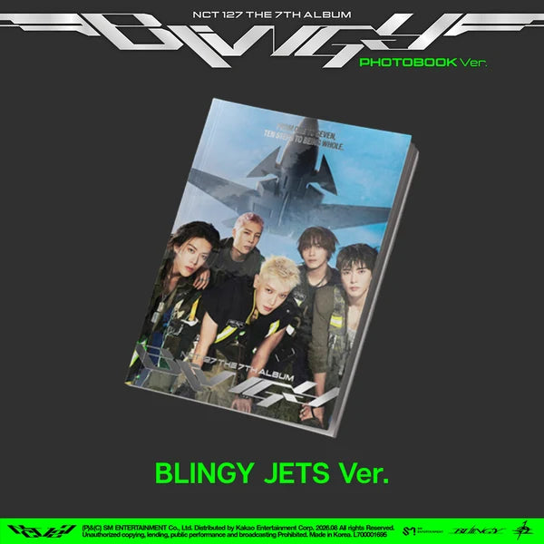 NCT 127 - BLINGY (Photobook Ver.) – Blingy Jets Ver. – versión photobook oficial | PopMagic Venezuela