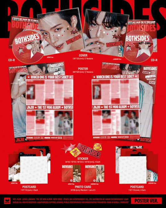 NCT JNJM – 1st Mini Album [BOTH SIDES] (POSTER Ver.)