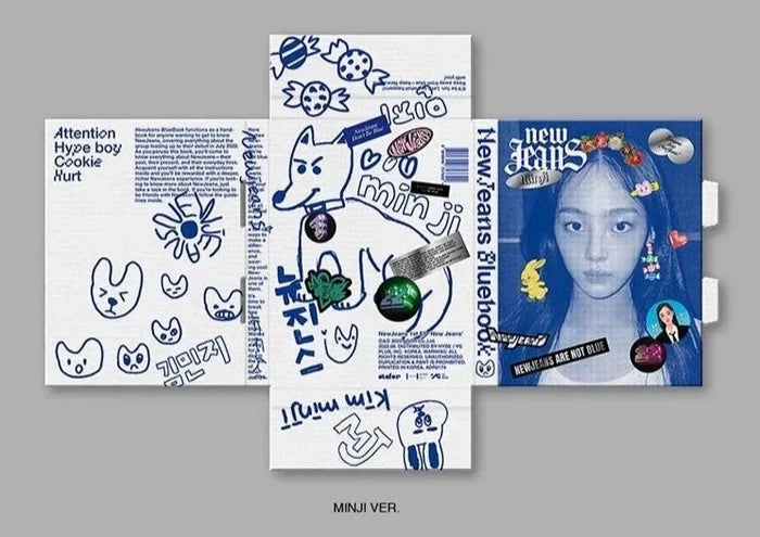 NewJeans - New Jeans (Bluebook ver.)