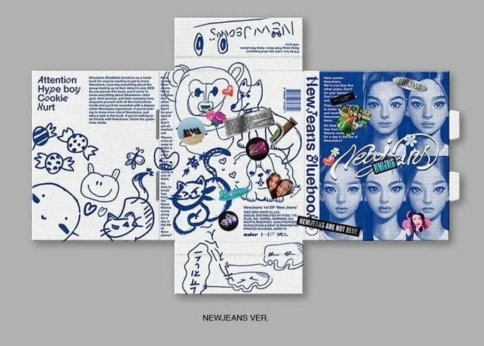NewJeans - New Jeans (Bluebook ver.)