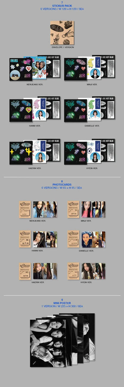 NewJeans - New Jeans (Bluebook ver.)