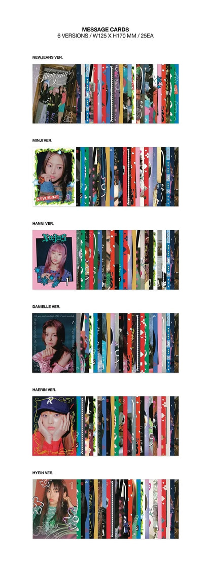 NewJeans - OMG (Message Card ver.)