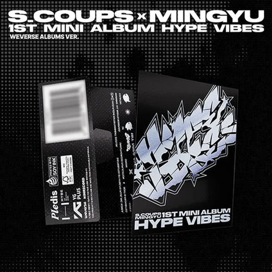 S.COUPS X MINGYU - 1st Mini Album [HYPE VIBES] (Weverse Albums ver.)