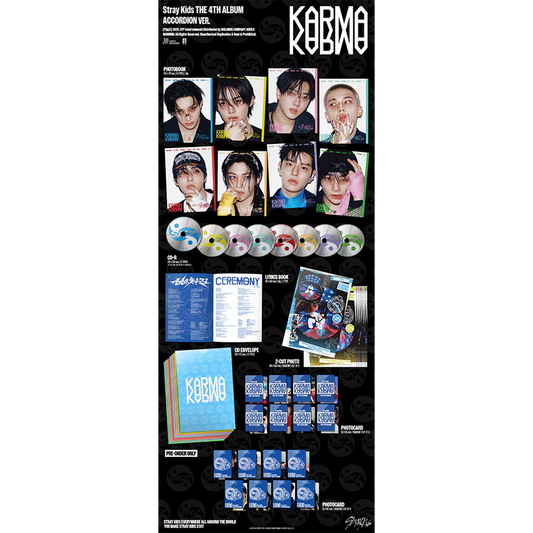 Stray Kids - The 4th Full Album [KARMA] (ACCORDION VER.)